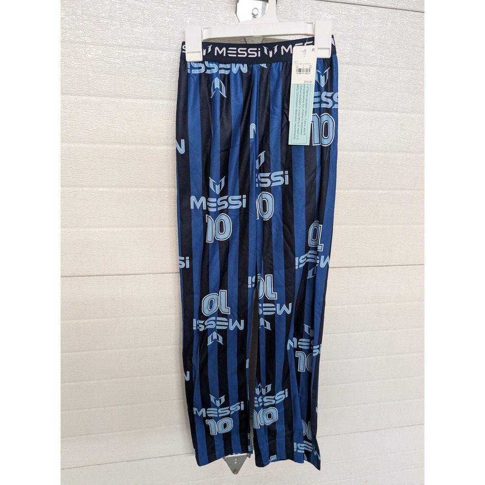 Pajama bottoms Messi size Large 10/12